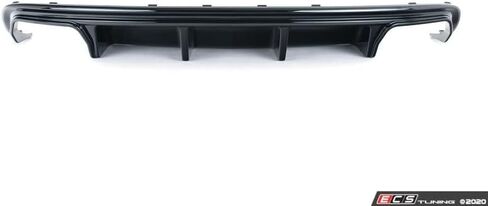 ECS Gloss Black Rear Diffuser Compatible with Audi B8.5 S5 / A5 S-Line in Saudi Arabia