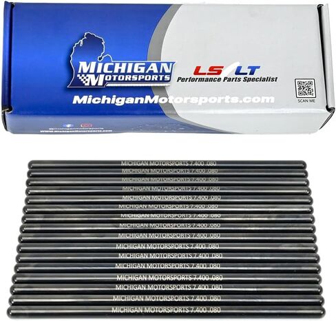 مجموعة عمود الكامات Michigan Motorsports Lumberjack High Lift LS - تناسب محركات 4.8L 5.3L 5.7L 6.0L 6.2L - LS1 LS3 LS6 LY5 LQ4 LQ9 LM7 L59 LS (الكاميرا، نوابض خلية النحل .600 بوصة، الأختام، أذرع الدفع) in Saudi Arabia