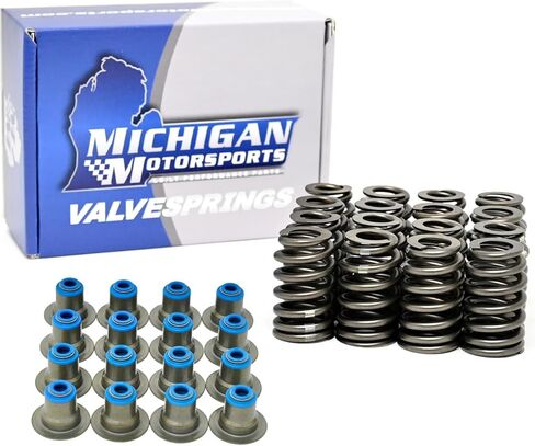مجموعة عمود الكامات Michigan Motorsports Lumberjack High Lift LS - تناسب محركات 4.8L 5.3L 5.7L 6.0L 6.2L - LS1 LS3 LS6 LY5 LQ4 LQ9 LM7 L59 LS (الكاميرا، نوابض خلية النحل .600 بوصة، الأختام، أذرع الدفع) in Saudi Arabia