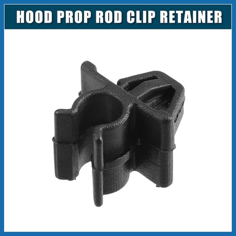 Hood Prop Rod Clip Retainer Fit for Honda Ridgeline 2006-2014 No.91504SJCA00 - Pack of 1 Black Item Replacement in Saudi Arabia