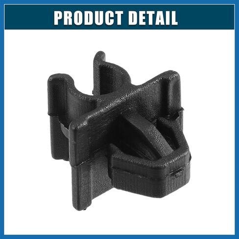 Hood Prop Rod Clip Retainer Fit for Honda Ridgeline 2006-2014 No.91504SJCA00 - Pack of 1 Black Item Replacement in Saudi Arabia
