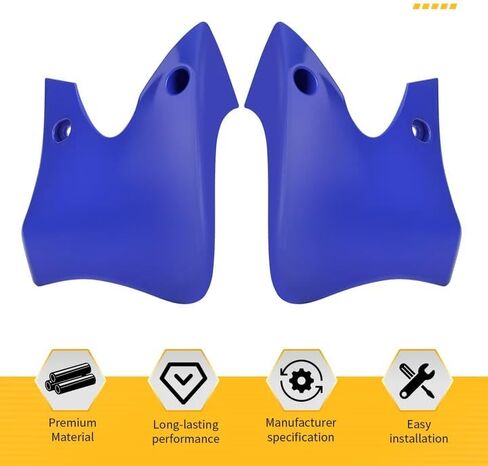 M MATI Left & Right Tank Shroud Air Scoop for Yamaha TTR90 2000-2003 TTR90E 2003-2007 5HN-2137X-00-00 5HN-2137W-00-00 in Saudi Arabia