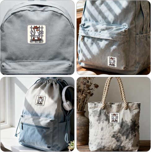 2pcs Got Too Silly Goose Patch, 3 Inch Funny Ironing On Patches Embroidered Cartoon Applique Silly Goose Sew on Applique for Clothing Bags Backpacks Jeans Hats in Kuwait