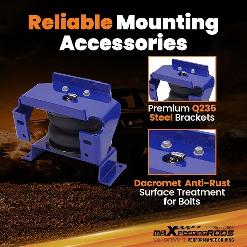طقم أكياس تعليق هوائي خلفي maxpeedingrods 7500 رطل لـ Ford F-450 Super Duty 1994-2007 F-450 الهيكل التجاري 2004-2025 F-550 الهيكل التجاري 1994-2025 طقم زنبرك مساعد الهواء in Saudi Arabia