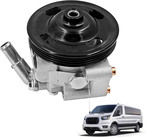 CK4Z3A674A Power Steering Pump w/Pulley Fit For Ford Transit-150 Transit-250 Transit-350 3.5L 3.7L V6 2015-2024 STP320 CK4Z3A674B CK4Z3A674C in Kuwait