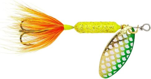 Yakima Bait Wordens Original Rooster Tail Spinner Lure, Chartreuse, 1/2-Ounce in Kuwait
