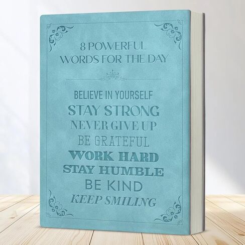 Inspirational Notebook Powerful Words Motivational Journal Positive Affirmations Gift for Friends Coworkers in Saudi Arabia