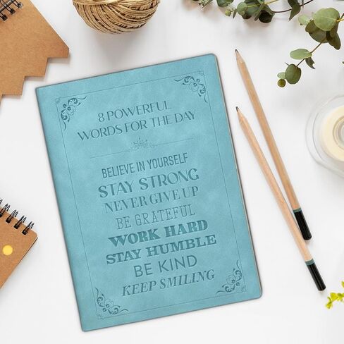 Inspirational Notebook Powerful Words Motivational Journal Positive Affirmations Gift for Friends Coworkers in Saudi Arabia