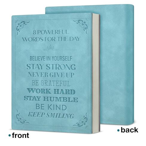 Inspirational Notebook Powerful Words Motivational Journal Positive Affirmations Gift for Friends Coworkers in Saudi Arabia