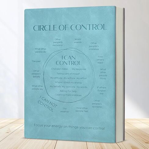 Mental Health Journal Circle of Control Therapy Notebook Positive Motivational Gifts for Psychological Patients Friends in Saudi Arabia