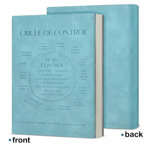 Mental Health Journal Circle of Control Therapy Notebook Positive Motivational Gifts for Psychological Patients Friends in Saudi Arabia