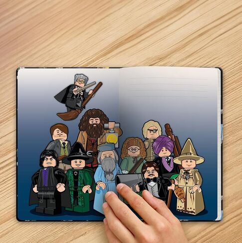 IQ LEGO® Harry Potter™ Notebook, 192 pages, lined, ivory paper (53299) in Saudi Arabia