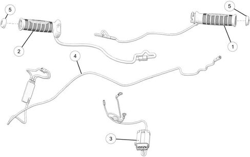 2018-2023 كشاف دراجة نارية هندي أصلي 3 إعدادات مقابض ساخنة 2884667 in Kuwait