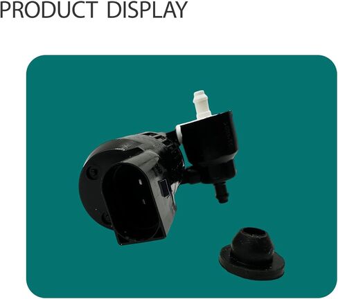 Black Windshield Washer Pump with Grommet Fit for Chevrolet Blazer Colorado Equinox Suburban Tahoe for GMC Canyon Terrain Yukon for Cadillac Escalade XT4 84801575 Car Front Water Washer Fluid Pump in Kuwait