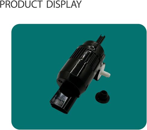 Black Windshield Washer Pump with Grommet Fit for Chevrolet Blazer Colorado Equinox Suburban Tahoe for GMC Canyon Terrain Yukon for Cadillac Escalade XT4 84801575 Car Front Water Washer Fluid Pump in Kuwait