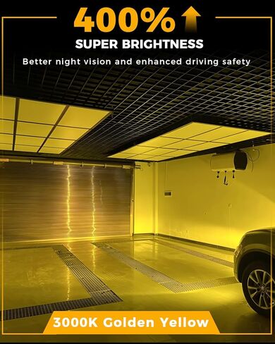 BMT xms 2504 PSX24W/H16EU 5202 Fog Light Bulbs - 400% Brighter 20000LM 6500K White Light - 1:1 Mini Size, Pack of 2 in Saudi Arabia