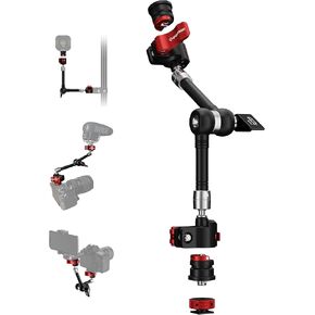 IFOOTAGE Spider Crab Super Clamp,Monitor Clamp with 1/4'' & 3/8'' Screw,Suitable for Support Magic Arm SA-32/LT2-3.5/LT4-5.5/MA3-4/MA5-6,Easy to Turn,Locking Control Nut,Rubber Mat in Kuwait