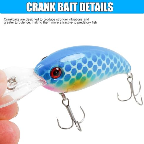 Saltwater Fishing Lure Topwater Popper,3.54 Inch Tuna Popper Lure Sharp Treble Hooks Surf Fishing Bait Bass Float Lure Fishing Plugs Offshore 8PCS in Saudi Arabia
