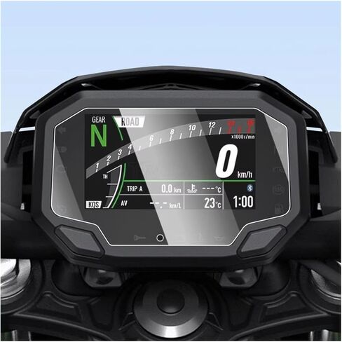 ل Z900 ل Z650 Z H2 ل N & INJA 650 2020 2021 2022 2023 2024 ل ZX25R أداة حماية لوحة القيادة الشاشة (.4 قطعة) in Kuwait