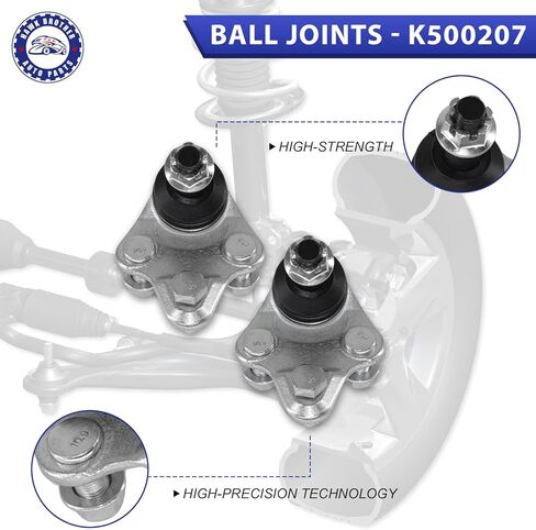 Control Arm, 4PCS Front Lower Ball Joint Suspension Kit Replacement For Toyota Prius 2010-2015 Prius Plug-In 2012-2015 Lexus CT200h 2011-2017(Not Fit C or V) in Saudi Arabia