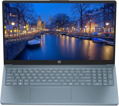 HP 15.6", Laptop Intel Pentium Processor 4GB RAM, 128GB UFS, Scarlet Red, Windows 11, 15-fd0083wm (Renewed) in Saudi Arabia