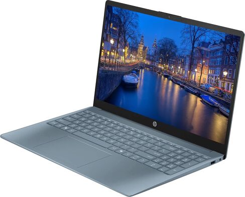 HP 15.6", Laptop Intel Pentium Processor 4GB RAM, 128GB UFS, Scarlet Red, Windows 11, 15-fd0083wm (Renewed) in Saudi Arabia