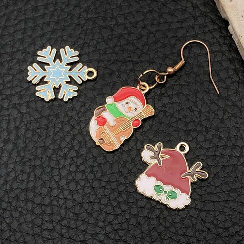 50pcs Enamel Charms for Jewelry Making Wholesale Assorted Mixed Bulk Metal Earring Findings for DIY Necklace Bracelet Keychain and Crafting in Saudi Arabia
