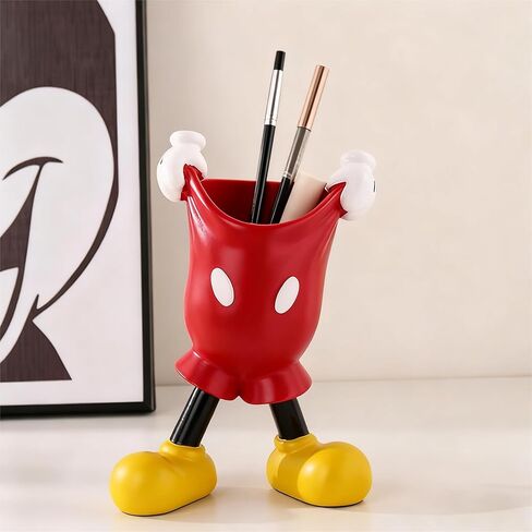 Mouse Pen Holder for Desk, Cartoon Mouse Vase Makeup Brush Holder, Birthday Party Supplies Gift for Home Decoration in Saudi Arabia