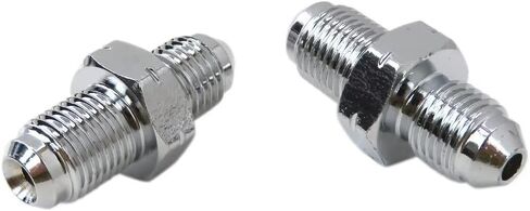 2x محول الفرامل الصلب تركيبات ذكر إلى ذكر لخطوط القابض M10 x 1.0 (متري 10 مللي متر) إلى 3AN -3 AN3 in Saudi Arabia
