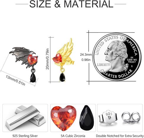 OHAYOO Spider Stud Earrings 925 Sterling Silver Spider Earrings Black Gothic Spider Earrings Halloween Jewelry Gift for Women Men in Kuwait