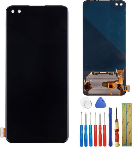 شاشة متوافقة مع مجموعة شاشة LCD تعمل باللمس OnePlus Nord AC2001 AC2003 مقاس 6.44 بوصة مع أدوات (غير مناسبة لـ n10&n100) (TFT) بدون دعم بصمات الأصابع in Kuwait