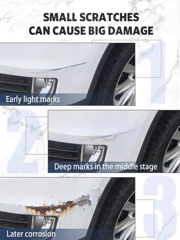 Mojito(PGE/GGE) لقلم طلاء Jeep Touch Up، مزيل خدوش السيارة 2 في 1 مع طرف قلم وفرشاة، تطابق دقيق للألوان لإصلاح خدوش طلاء السيارة، إصلاح الرقائق والشقوق بسرعة وسهولة in Kuwait