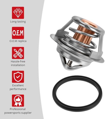 JAVIK Thermostat & Seal For Polaris Sportsman 850 XP Touring 2009-2025 Sportsman 1000 XP Touring 2015-2025 Scrambler 850 1000 XP 2013-2025 O.E.M# 7052445 7052561 5413948 in Saudi Arabia