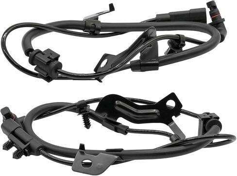 2PCS Rear Left and Right Abs Wheel Speed Sensor Compatible with Dodge Journey 4743869AC Includes ABS Wheel Speed Sensor Wire Harness 09 10 11 12 13 14 15 16 17 18 19 20 in Saudi Arabia