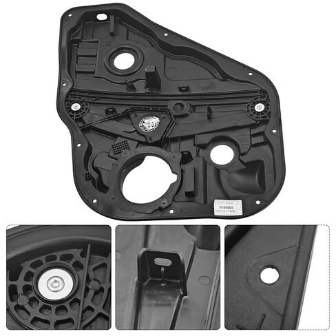 83481-S1000 Rear Right Passenger Side Power Window Regulator Assembly Without Motor Compatible with Hyundai Santa Fe Hybrid 2021-2023 1.6L L4 Window Actuator in Saudi Arabia
