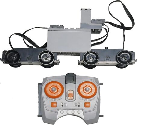 4 Pcs Train Motor kit, Power Function Train Motor Set, Science and Technology Power Function Kit, Remote Battery Box Receiver Set in Saudi Arabia