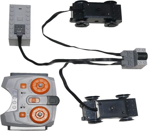 4 Pcs Train Motor kit, Power Function Train Motor Set, Science and Technology Power Function Kit, Remote Battery Box Receiver Set in Saudi Arabia