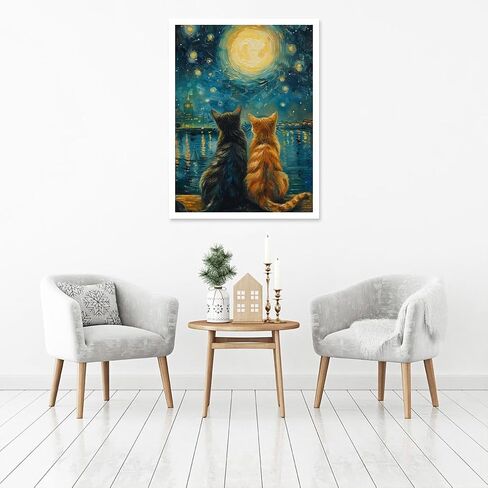 Cocktail Paint by Numbers Kit for Adults Beginner, DIY Acrylic Oil Painting by Number Kits for Adults Canvas Without Frame, Watercolor Paint by Number Kits for Home Wall Decor 16x20inch in Kuwait