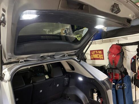 iJDMTOY One Super Bright 3W High Power Xenon White Full LED Trunk Cargo Area Light Compatible With Lexus LC LS ES NX RX, Compatible With Toyota RAV4 Crown Sienna Venza Corolla Cross Sequoia, etc in Saudi Arabia
