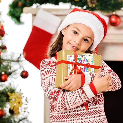 Fancy Land Christmas Teacher Cards Fill in the Blank Thank You Card for Teachers from Students Kids Coloring Merry Christmas Notecard for Teacher Xmas Holiday Appreciation Gift in Saudi Arabia