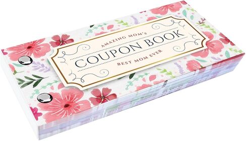 كتاب قسيمة الأم - 30 قسيمة ملء فارغة للأم، كتاب قسيمة زهور مخصص يدويًا، عيد ميلاد مخلص، عيد الشكر أو هدية عيد الميلاد من الابنة أو الابن in Kuwait