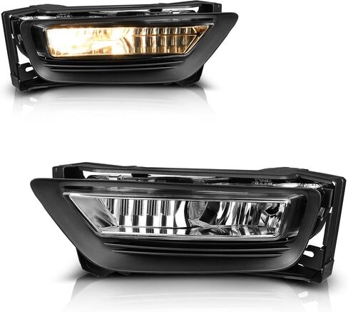 YITAMOTOR Fog Lights Compatible with 2011 2012 2013 Rogue 2014-2015 Rogue Select 2007 2008 2009 2010 2011 Versa 2009 2010 2011 2012 2013 2014 Murano 2014-2015 Infiniti QX50 Fog Lamps in Saudi Arabia