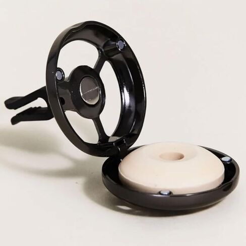 MAISON BERGER - Refillable Car Air Freshener Vent Clip Diffuser Set - 3.1 x 2 x 0.8 inches - Made in France (Lolita Lempicka Black) in Kuwait