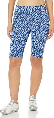 Tommy Hilfiger Women's High Rise Animal Mix Print Power Mesh Panels Bike Short in Saudi Arabia