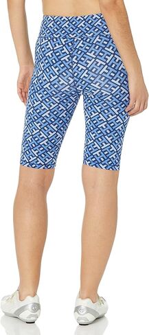 Tommy Hilfiger Women's High Rise Animal Mix Print Power Mesh Panels Bike Short in Saudi Arabia