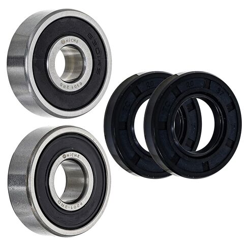 NICHE Wheel Bearing Seal Kit for Kawasaki KX60 KX65 KX80 KDX80 KX85 Suzuki RM60 RM65 6201-2RDQE6 6301-2RS in Saudi Arabia