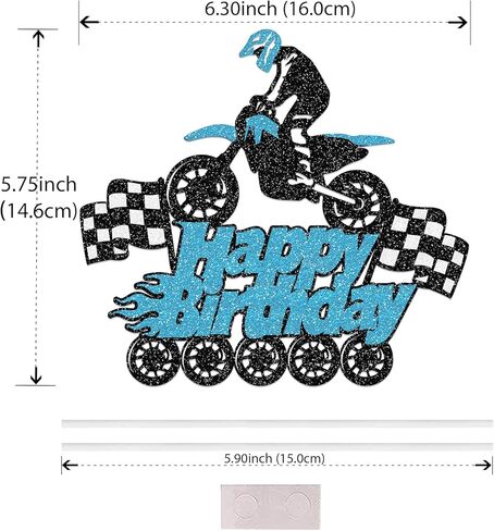 دراجة نارية كعكة توبر الترابية كعكة كعكة الزينة، الرياضة المتطرفة سباق عيد ميلاد حزب بريق Autocycle لاعب كعكة توبر، رياضة رجل صبي موتوكروس سباق عيد ميلاد الحزب اللوازم in Saudi Arabia