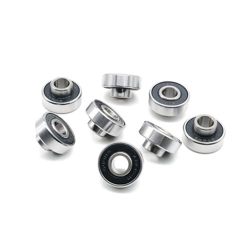 8PCS 608RS Shaft 8x22x7mm ABEC-9 Integrated Spacer Longboard Bearing 608 Dance Board Double Rocker Board Bearings in Saudi Arabia
