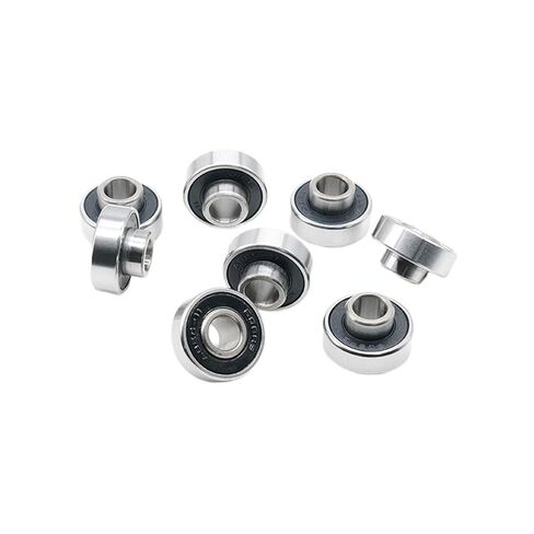 8PCS 608RS Shaft 8x22x7mm ABEC-9 Integrated Spacer Longboard Bearing 608 Dance Board Double Rocker Board Bearings in Saudi Arabia