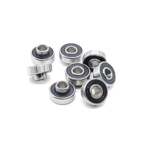 8PCS 608RS Shaft 8x22x7mm ABEC-9 Integrated Spacer Longboard Bearing 608 Dance Board Double Rocker Board Bearings in Saudi Arabia